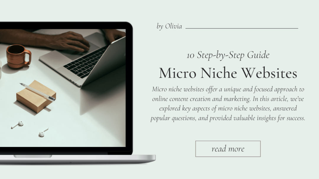 Micro Niche Websites: Best 10 Step-by-Step Guide