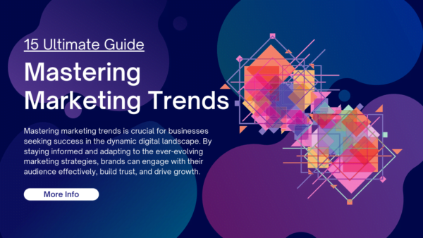 Mastering Marketing Trends: Your 15 Ultimate Guide